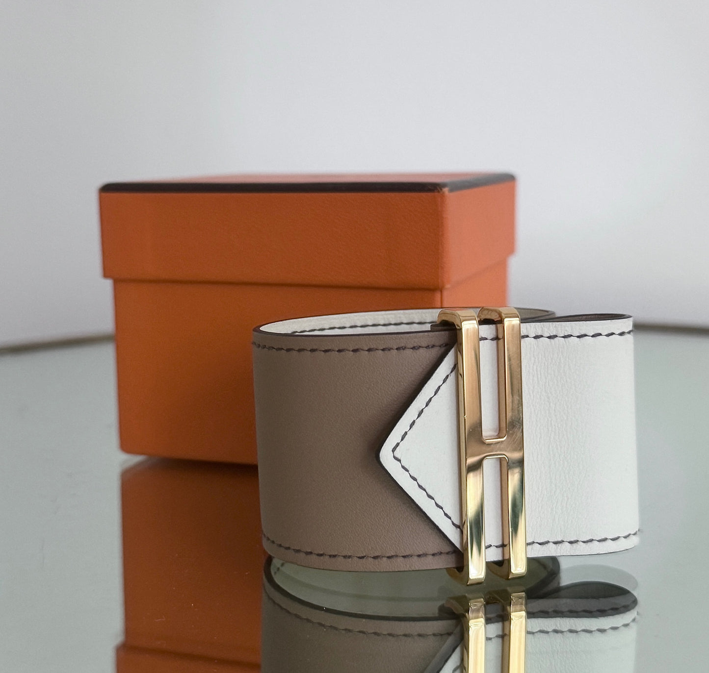 Hermes Swift Chai/Nata Elan Cuff